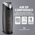 GermGuardian AC4820 3-in-1 Air Purifier with HEPA Filter and Odor Reduction, 22-Inch Tower
