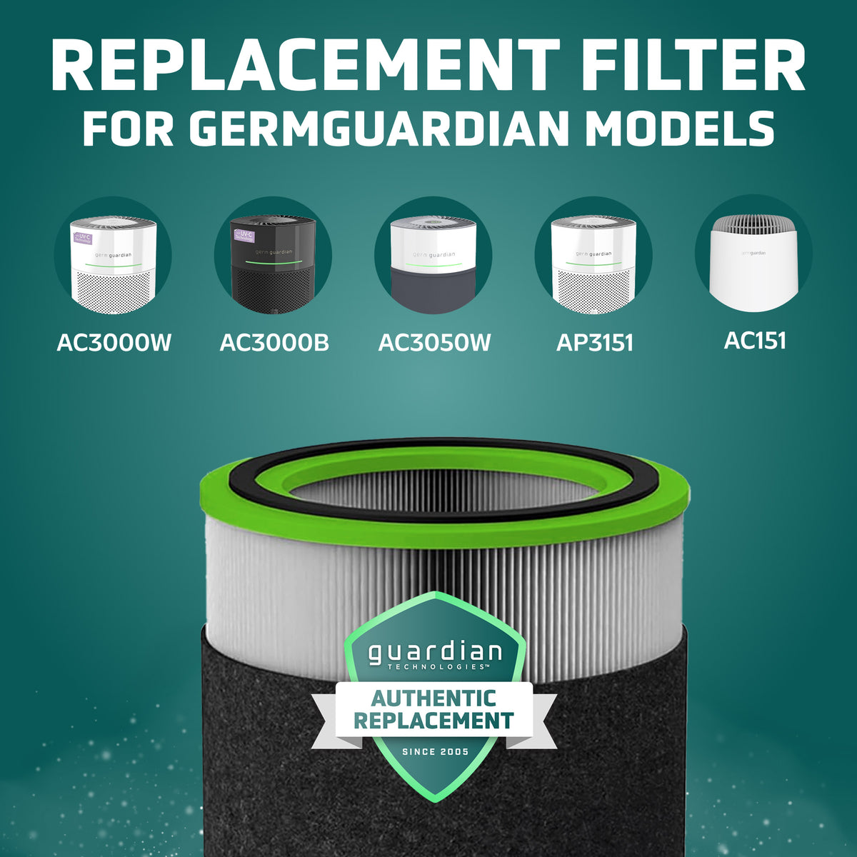 GermGuardian FLT151VO TOXIN CLEAR™ Air Purifier Filter V