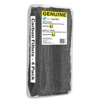 GermGuardian FLT42CB4 GENUINE Carbon Filter Replacements for 13.5-inch Air Purifiers, 4-Pack