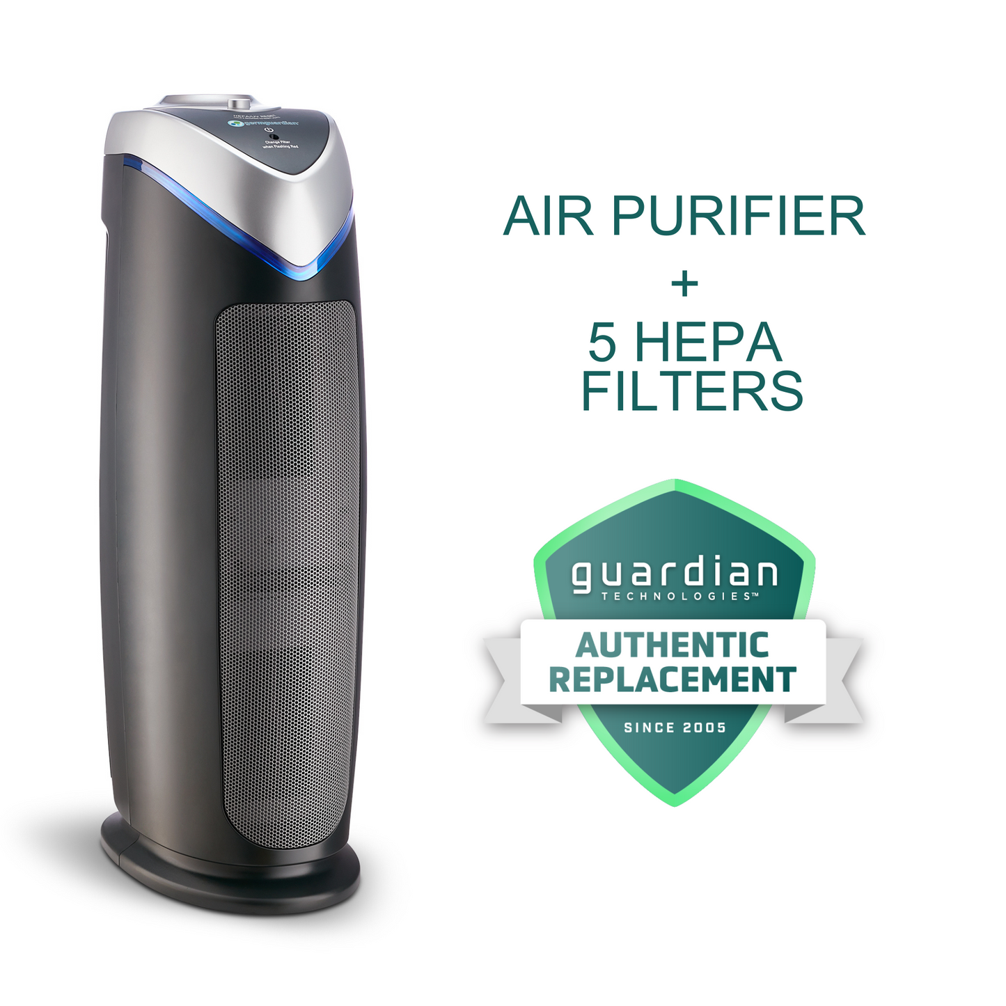 GermGuardian AC4825 Air Purifier & Replacement Filter Bundle