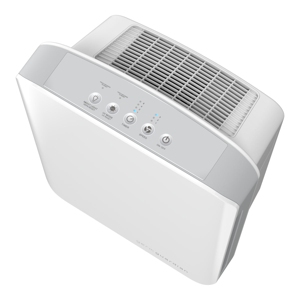 GermGuardian AC5900 HEPA PURE™ 21" Console Air Purifier (3-speed 4-stage filtration, white)