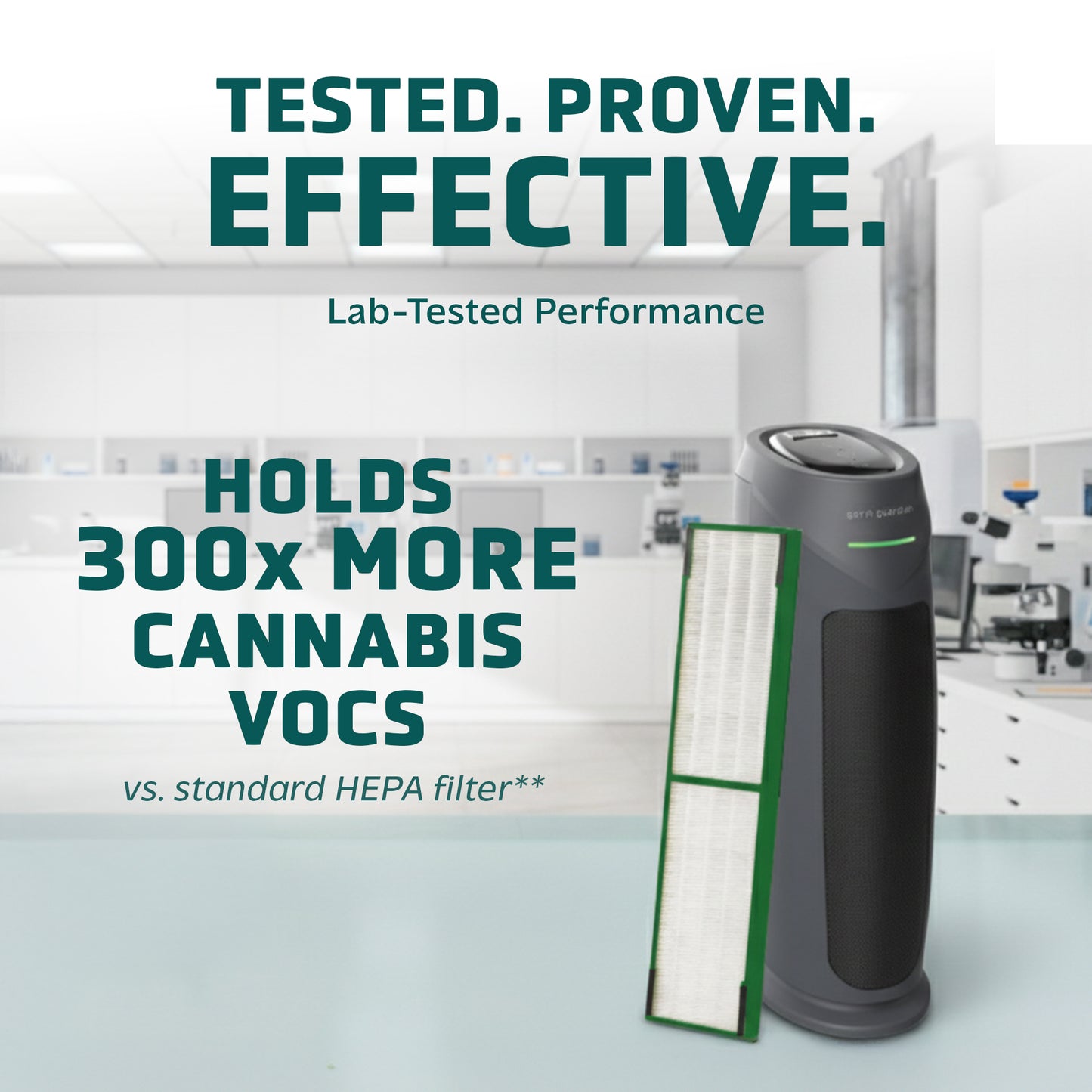GermGuardian FLT420B Cannabis Smoke Genuine Air Purifier Replacement Filter B