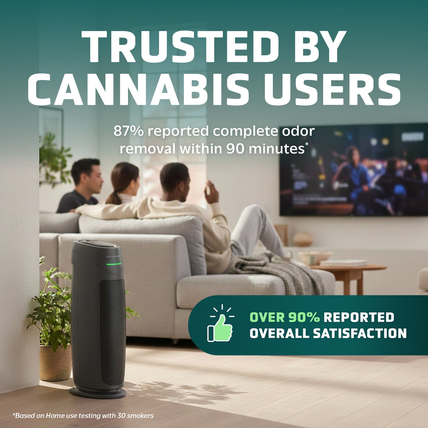 GermGuardian FLT420B Cannabis Smoke Genuine Air Purifier Replacement Filter B