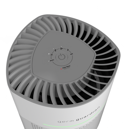 GermGuardian AP3151 AirSafe Air Purifier with 360 Degree HEPA 13 Filter and Air Quality Sensor