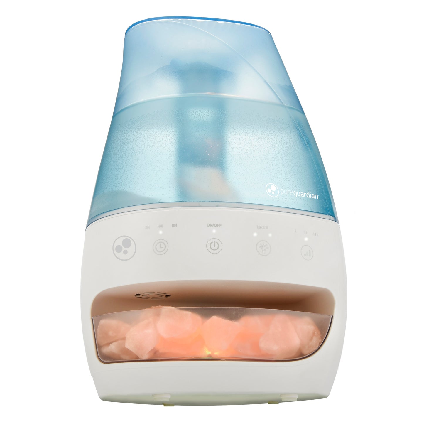 PureGuardian H1339W 1 Gallon 3-in-1 Humidifier, Salt Lamp & Aromatherapy Tray
