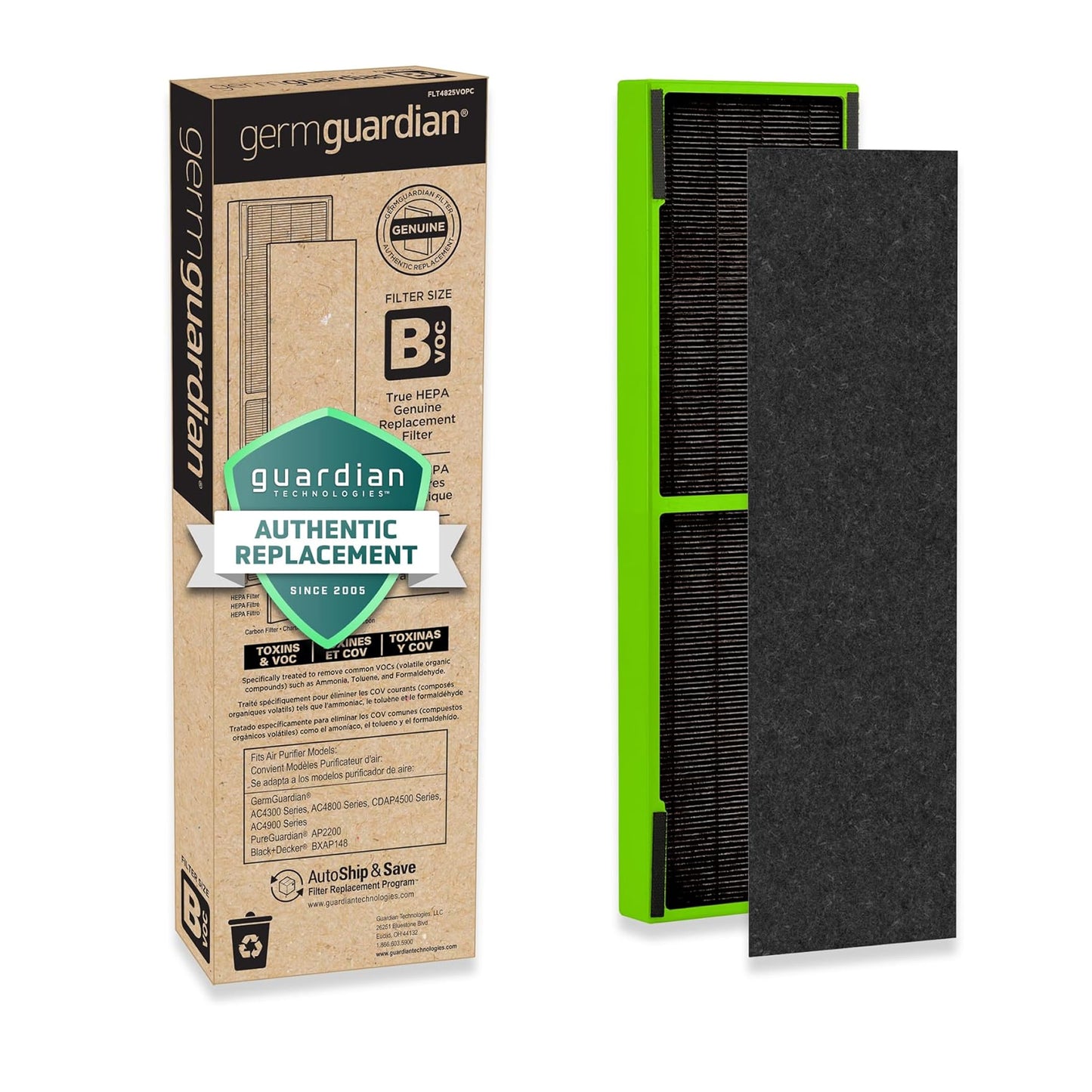 GermGuardian FLT4825VO TOXIN CLEAR™ Replacement Filter B