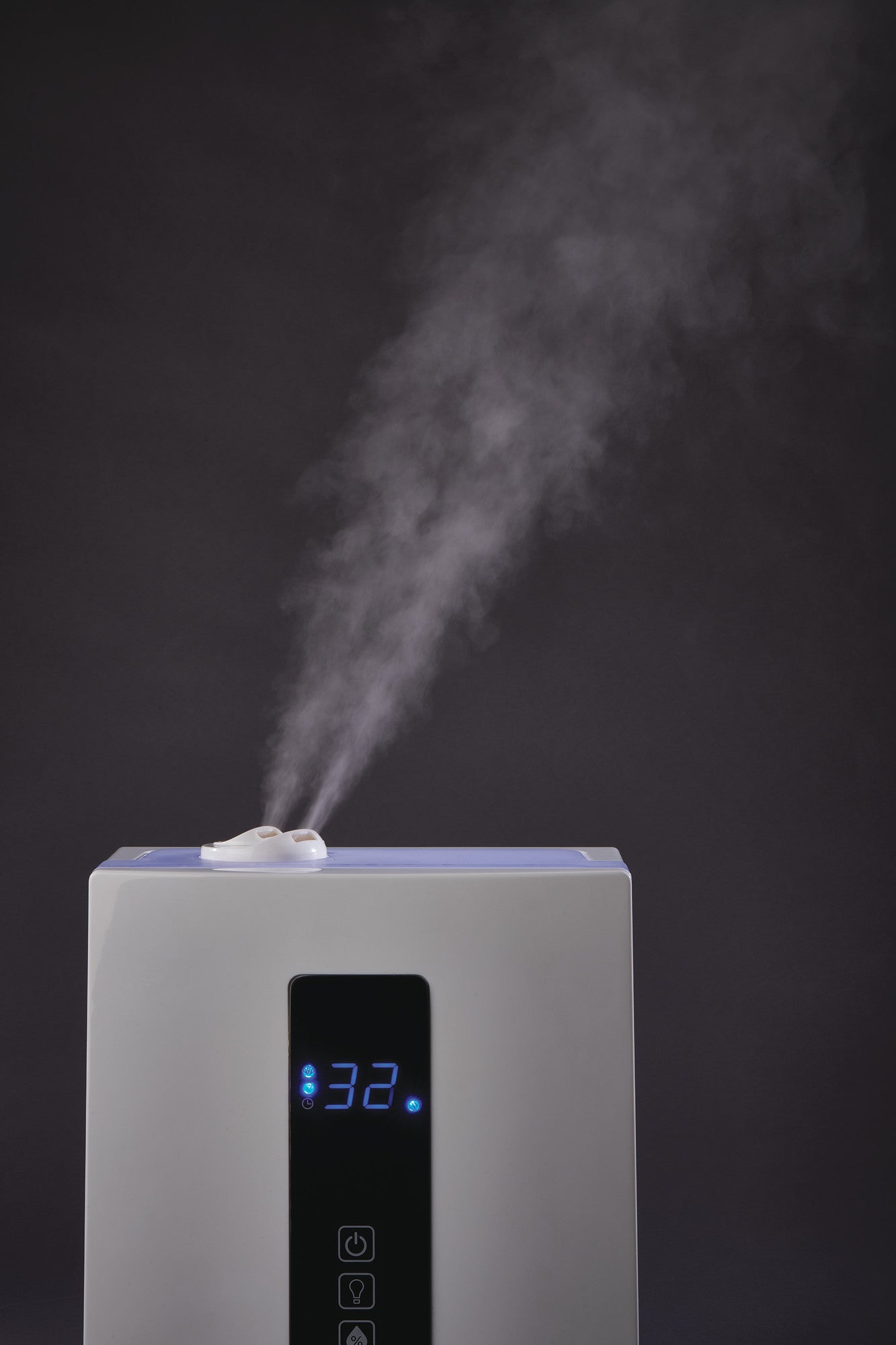 Lasko UH300 Quiet Ultrasonic Digital Warm and Cool Mist Humidifier,