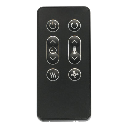 PureGuardian HTR410B Oscillating 27" Whole Room Tower Heater and Fan with Remote Control