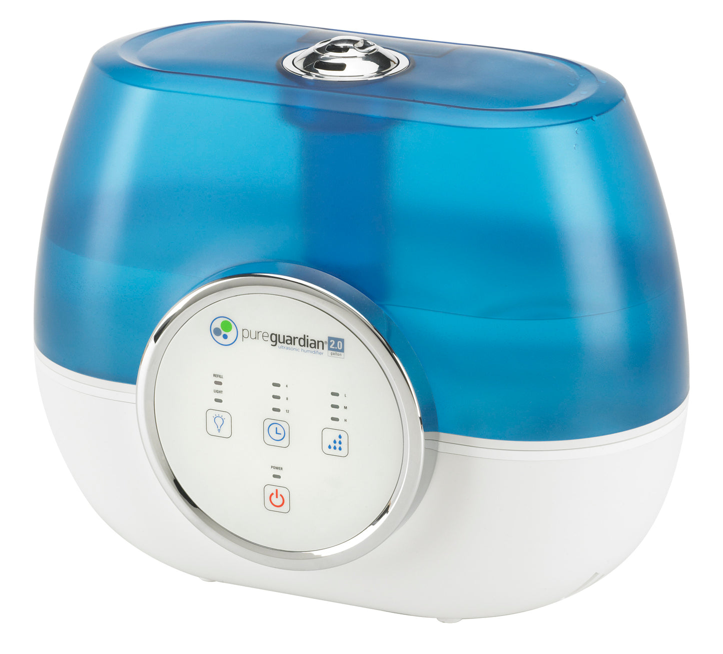 PureGuardian H4750AR Humidificateur ultrasonique à brume fraîche 120 heures avec plateau d'aromathérapie, 2 gallons