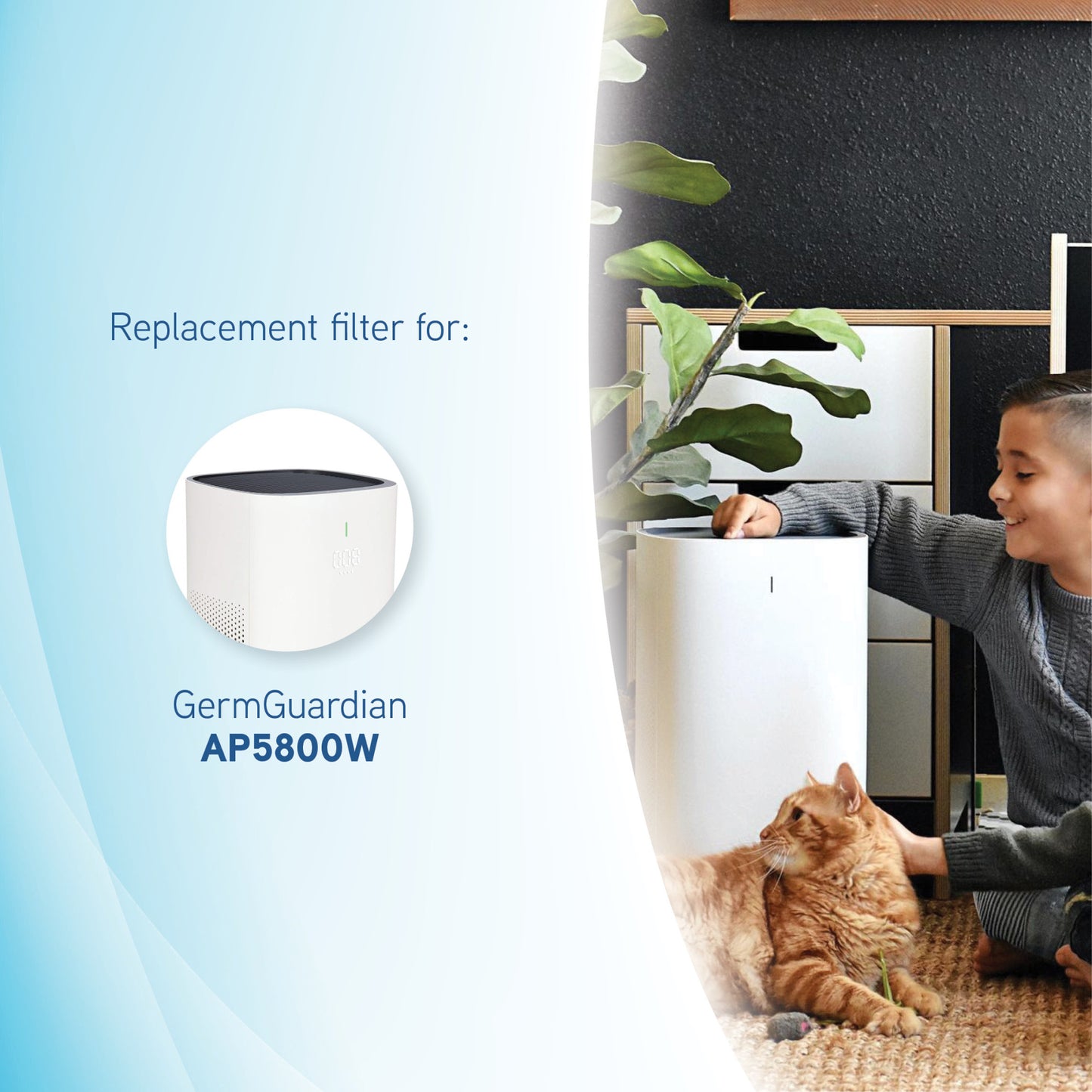 GermGuardian FLT58CB4 Carbon Replacement Filter P: 4 pack
