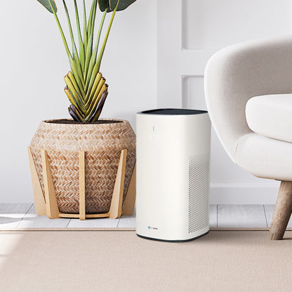 GermGuardian AP5800 HEPA PURE™ 19" Console Air Purifier (3-speed 3-stage filtration, white)