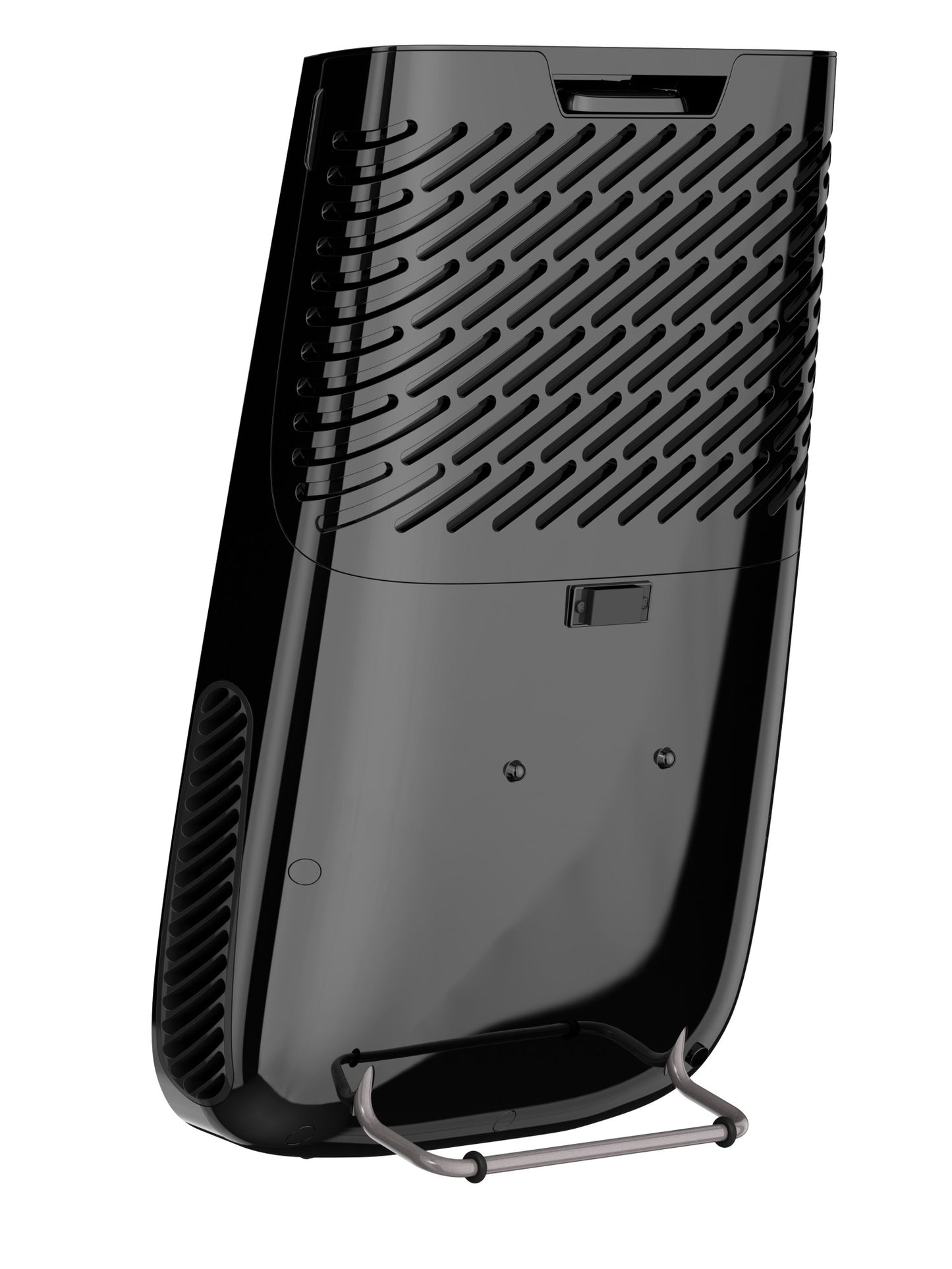Lasko HF25630 Pure Platinum HEPA 28" Console Air Purifier (3-speed 3-stage UV-C filtration, black)