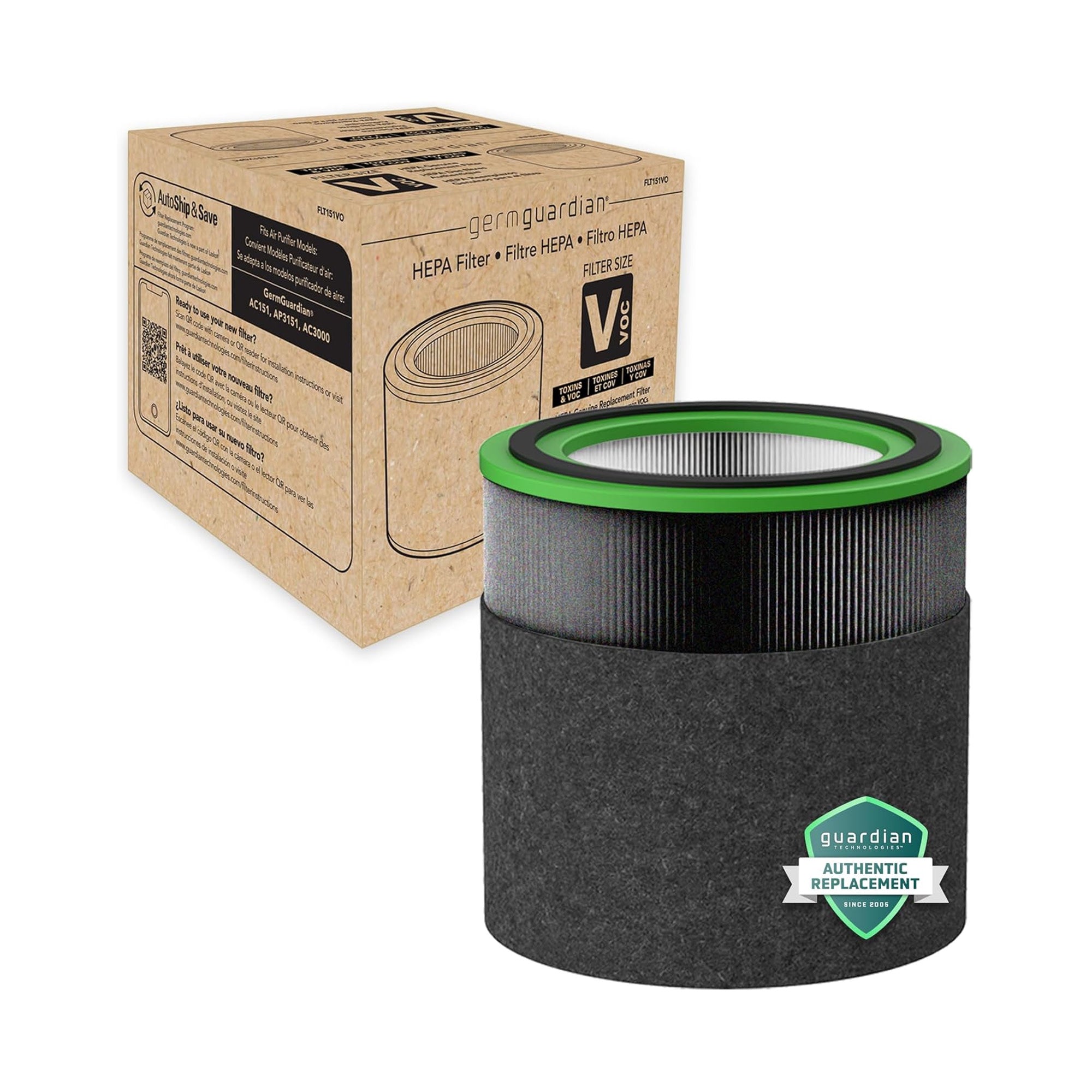 GermGuardian FLT151VO TOXIN CLEAR™ Air Purifier Filter V