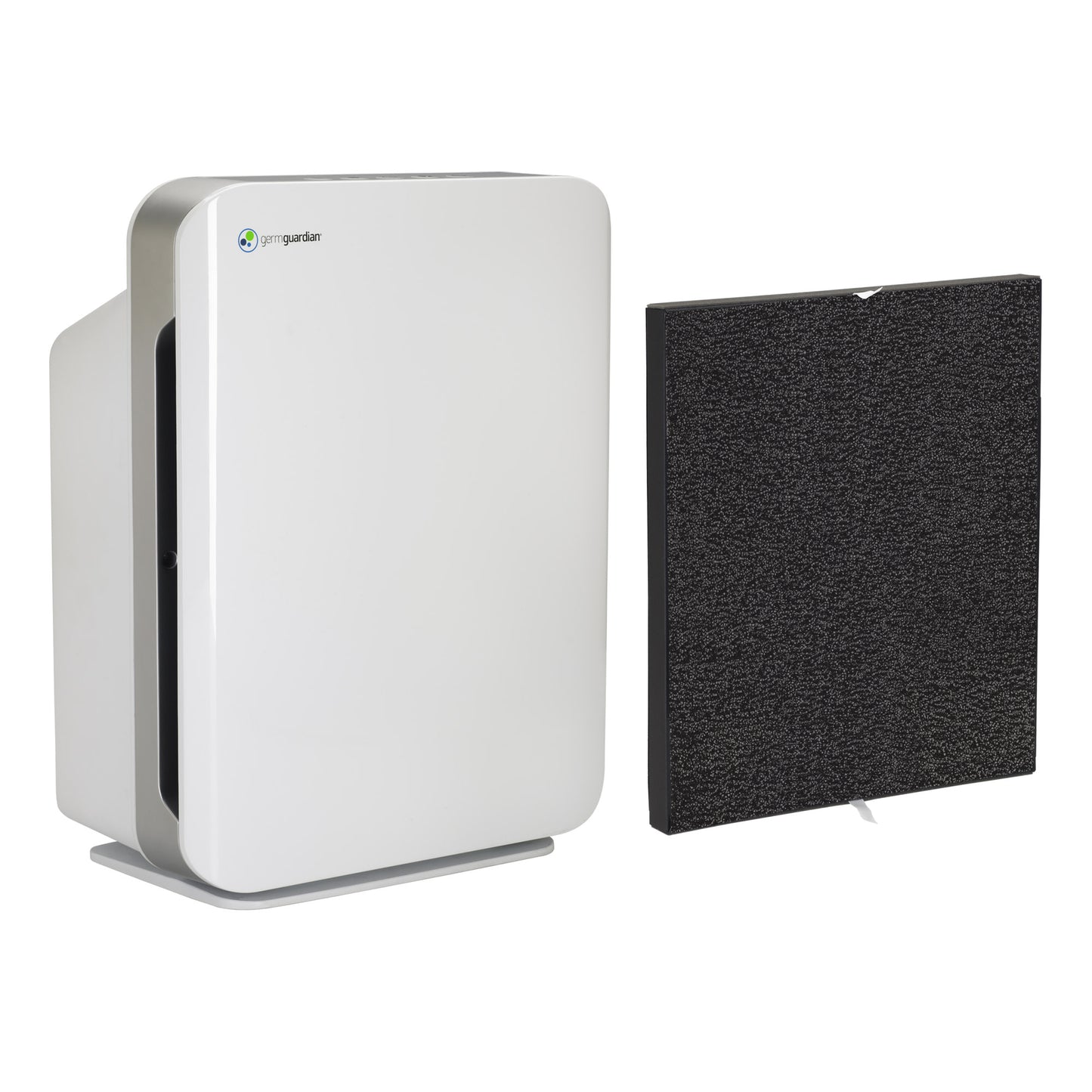 GermGuardian AC5900 HEPA PURE™ 21" Console Air Purifier & Bonus Filter (3-speed 4-stage filtration, white)