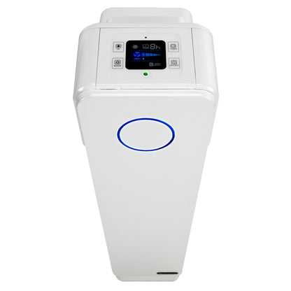 GermGuardian AC5350 HEPA PURE™ 28" Tower Air Purifier (5-speed 3-stage UV-C filtration, white)