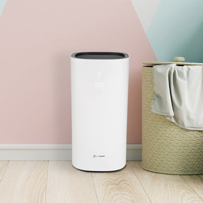 GermGuardian AC9600W Powerful Large Room Console Air Purifier with HEPA Filter, UV-C, Odor Reduction & Air Quality Sensor