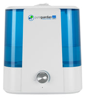 PureGuardian H5175W Top Fill Ultrasonic Cool Mist Humidifier with Aromatherapy Tray, 2 Gallon, 120 Hour Run Time