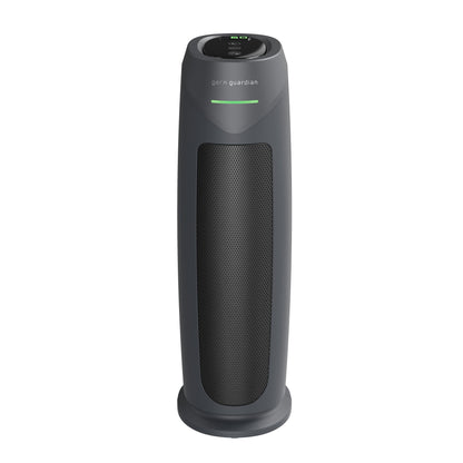 GermGuardian AC4880 HEPA PURE™ 22" Tower Air Purifier (5-speed 4-stage UV-C filtration, graphite)