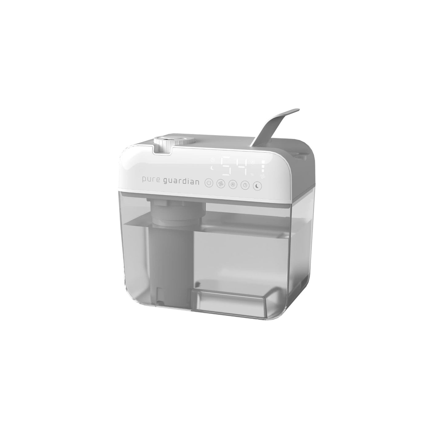 PureGuardian H1050W 1.2 Gallon Cool Mist Ultrasonic Humidifier, White