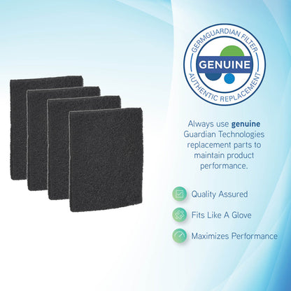 PureGuardian FLT200 Genuine Allergen Filter Replacements: 4 pack