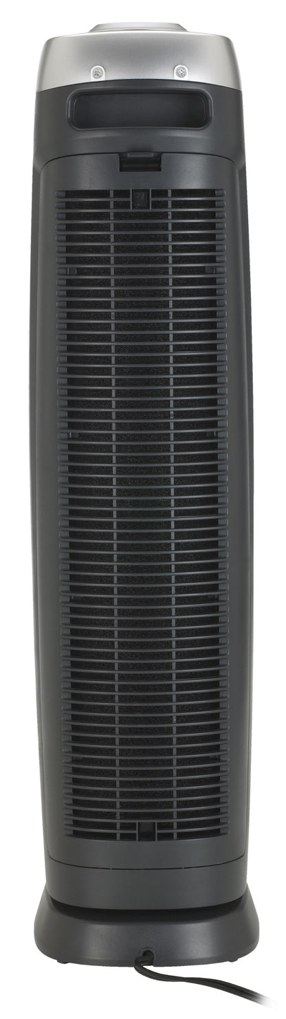 GermGuardian AC5000 HEPA PURE™ 28" Tower Air Purifier (3-speed 3-stage UV-C filtration, black)
