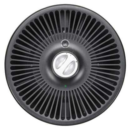 GermGuardian AC4700 HEPA PURE™ 15" Tower Air Purifier (3-speed 3-stage UV-C filtration, black)