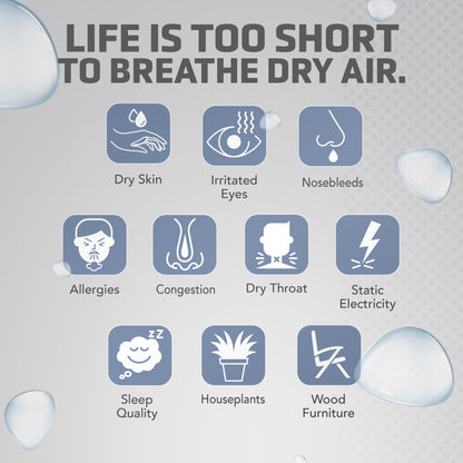 PureGuardian H950AR 0.80 Gallon Top Fill Ultrasonic Cool Mist Humidifier with Aromatherapy Tray