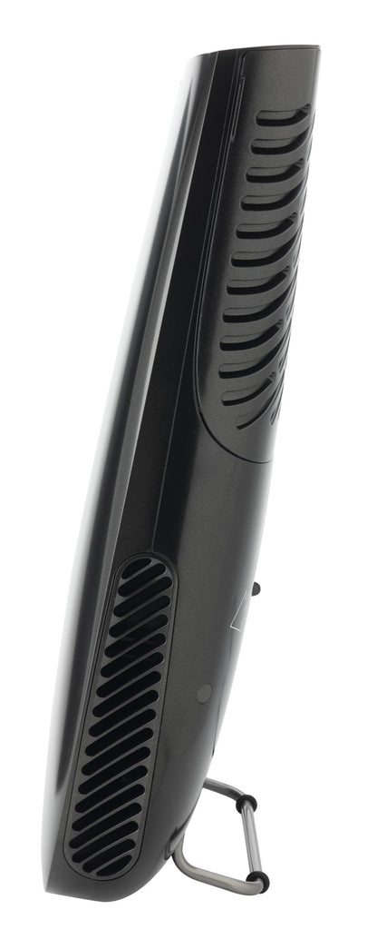 Lasko HF25630 Pure Platinum HEPA 28" Console Air Purifier (3-speed 3-stage UV-C filtration, black)