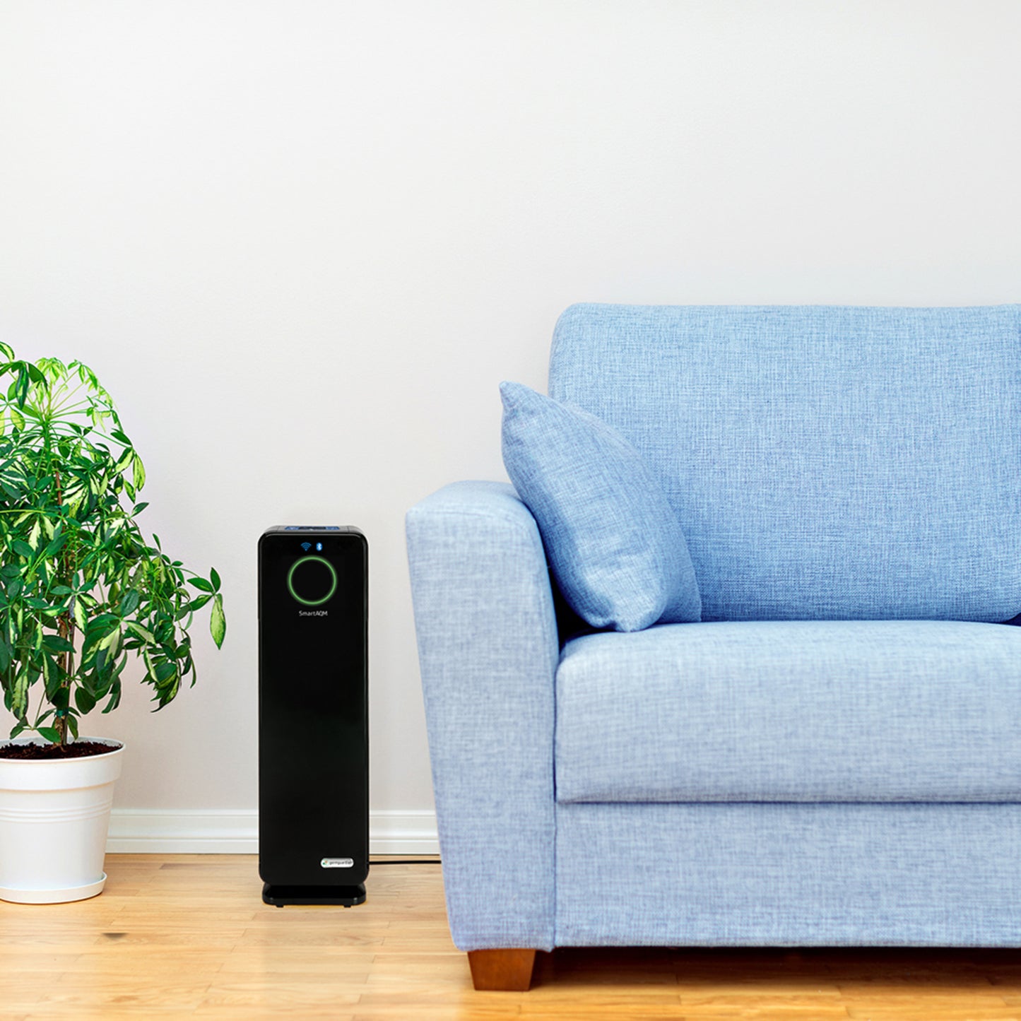 GermGuardian CDAP4500 22" Air Purifier with HEPA Pure Filter and UV-C: Black