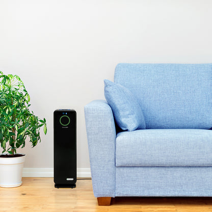 GermGuardian CDAP4500 22" Air Purifier with HEPA Pure Filter and UV-C: Black