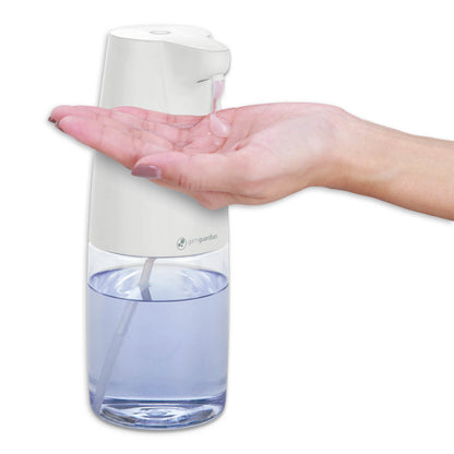 GermGuardian SD410 Distributeur automatique de savon et de désinfectant mains libres pour bureau, école, maison et plus, grande capacité 500 ml