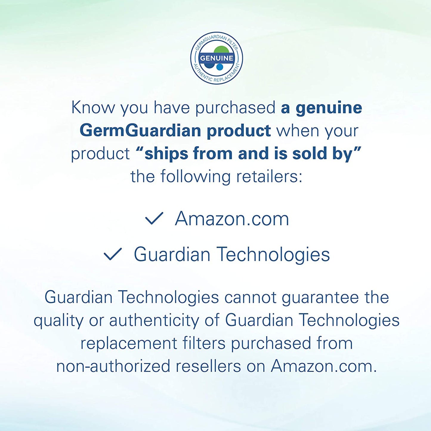 GermGuardian FLT58CB4 Carbon Replacement Filter P: 4 pack