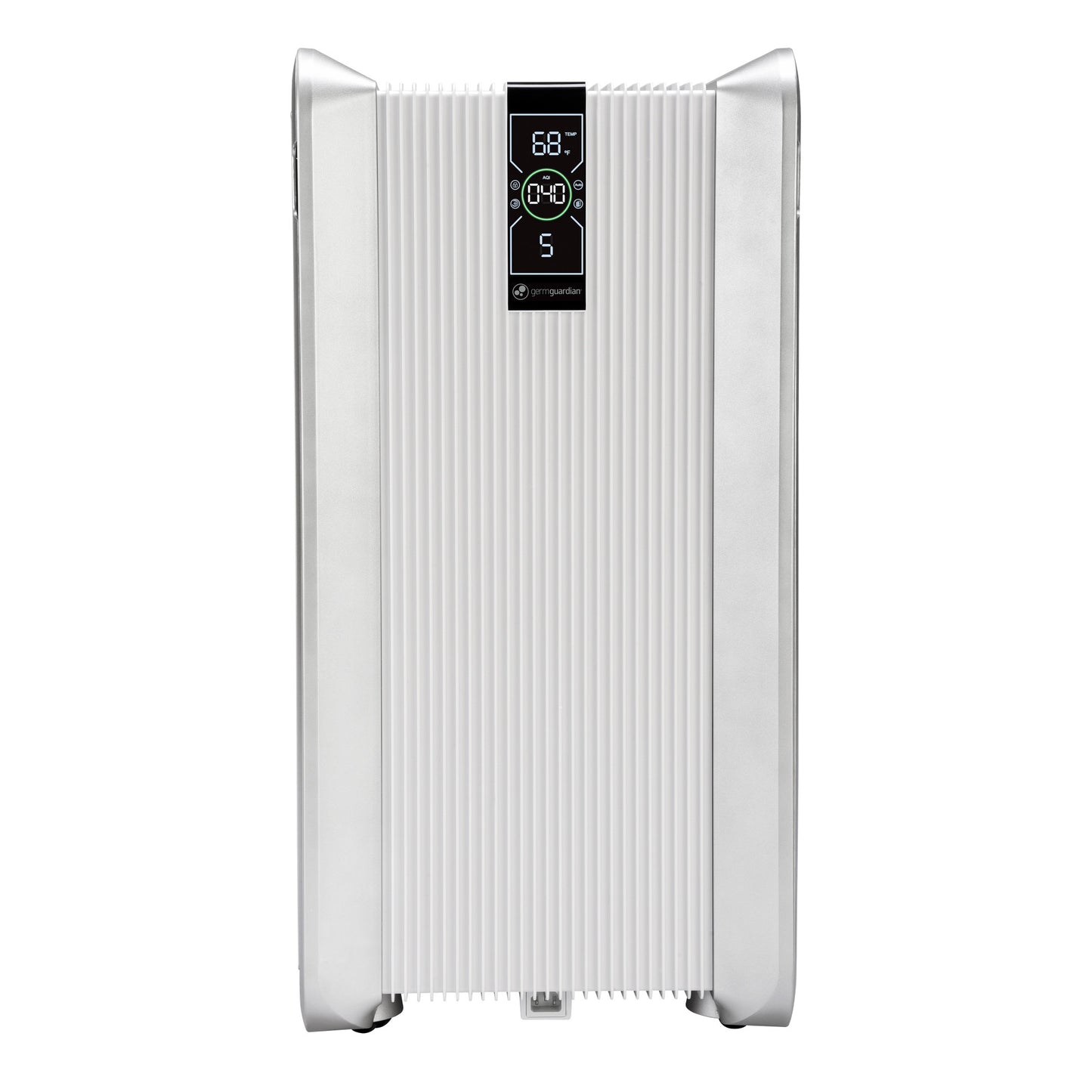 GermGuardian AC6100 PRO HEPA PURE™ 30" Console Air Purifier & Air Quality Monitor (5-speed 4-stage filtration, white)