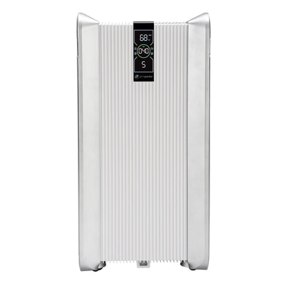 GermGuardian AC6100 PRO HEPA PURE™ 30" Console Air Purifier & Air Quality Monitor (5-speed 4-stage filtration, white)