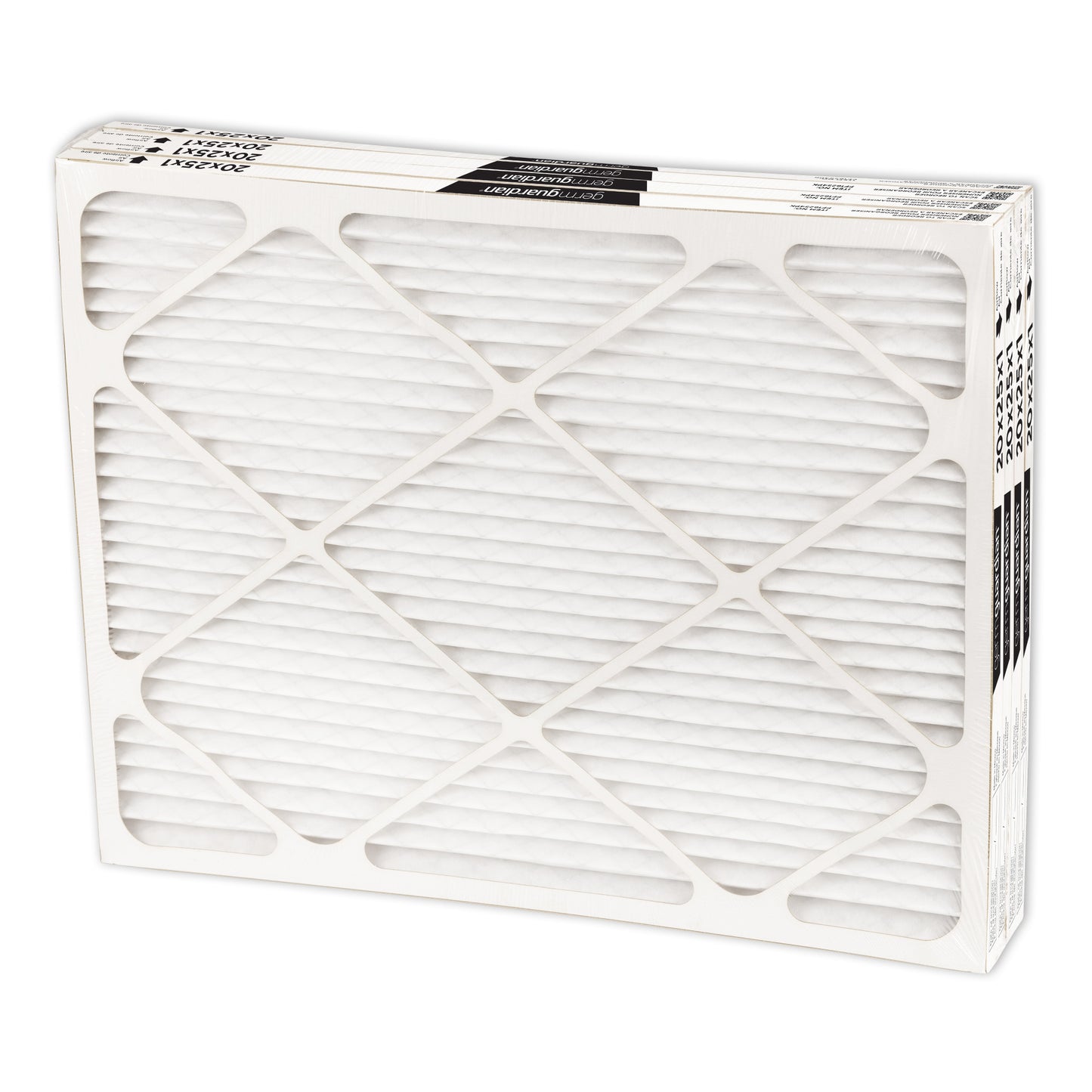 GermGuardian Furnace Air Conditioner Air Filters (MERV12, 20" x 25" x 1", 4 count)