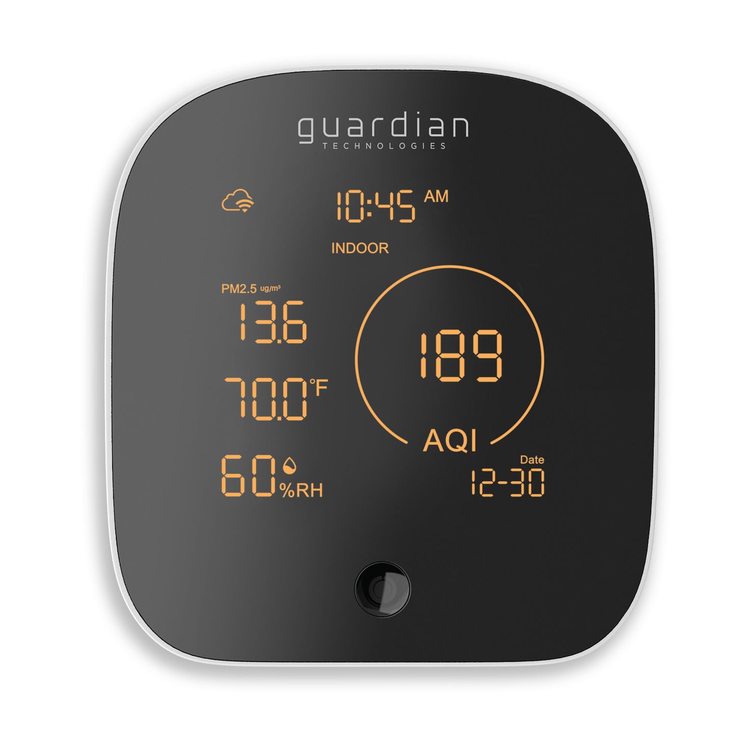 GermGuardian AQM101 Smart Air Quality Monitor (white)