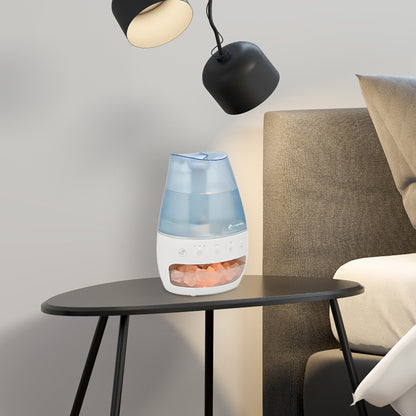 PureGuardian H1339W 1 Gallon 3-in-1 Humidifier, Salt Lamp & Aromatherapy Tray
