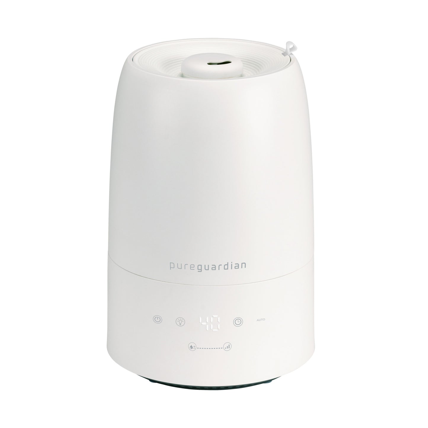PureGuardian H955W 30-Hour Ultrasonic Top Fill Cool Mist Humidifier with Humidistat, .50 Gallon