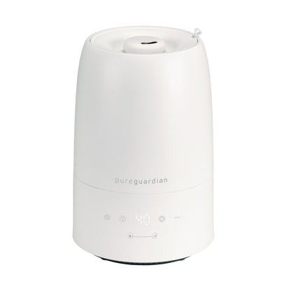 PureGuardian H955W 30-Hour Ultrasonic Top Fill Cool Mist Humidifier with Humidistat, .50 Gallon