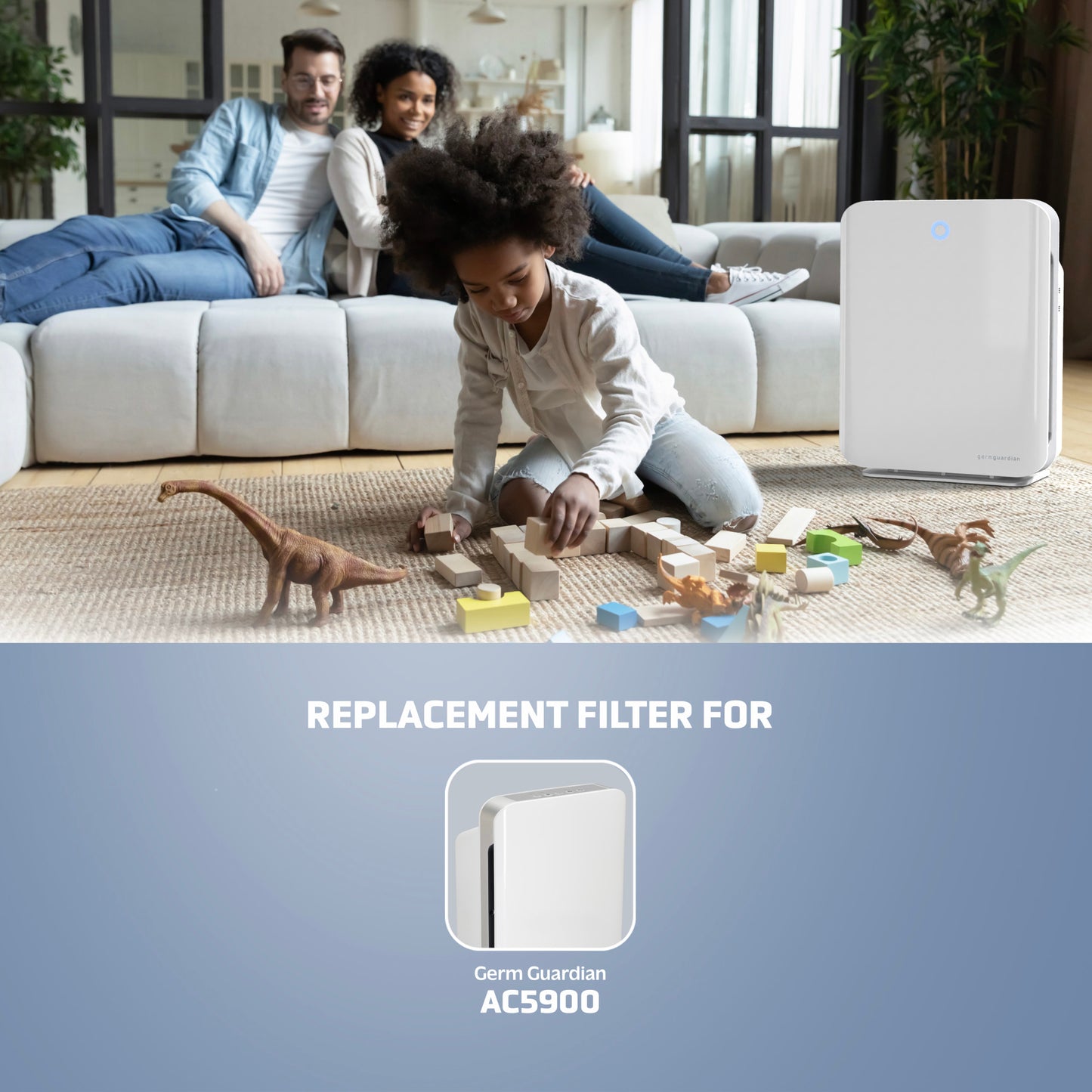 GermGuardian FLT5900 HEPA PURE™ Air Purifier Filter J