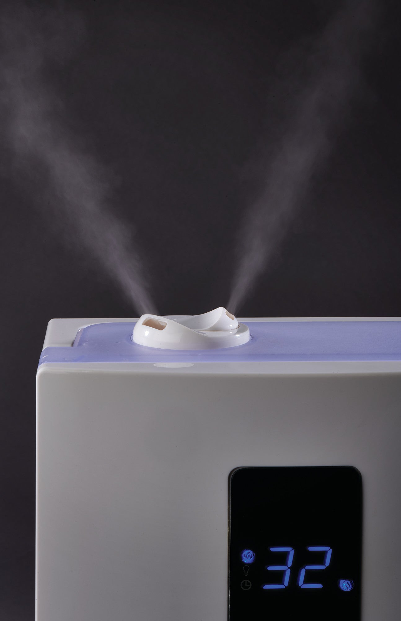 Lasko UH300 Quiet Ultrasonic Digital Warm and Cool Mist Humidifier,