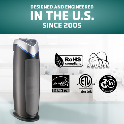 GermGuardian AC4825DLX 4-in-1 Air Purifier with HEPA Filter