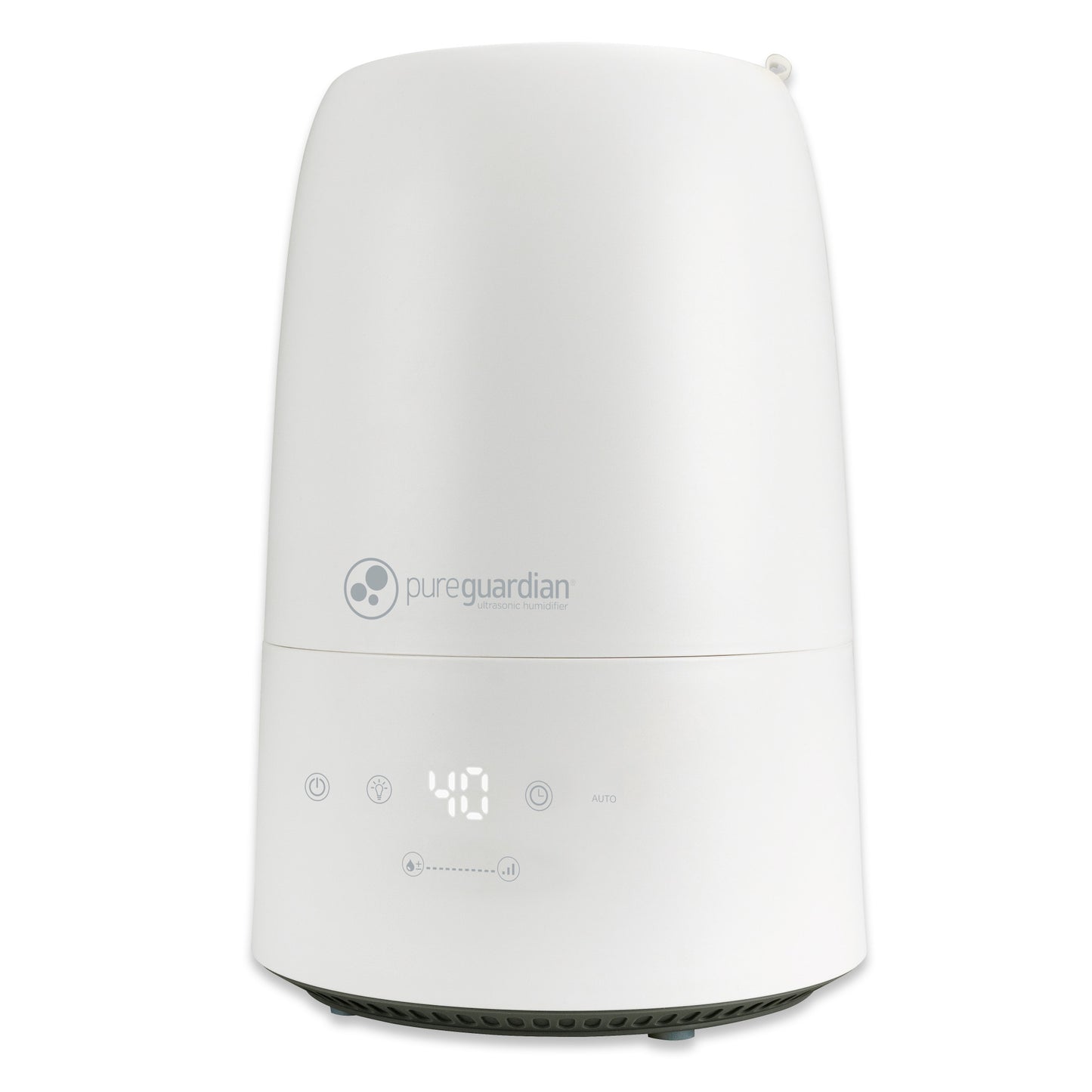 PureGuardian H955W 30-Hour Ultrasonic Top Fill Cool Mist Humidifier with Humidistat, .50 Gallon