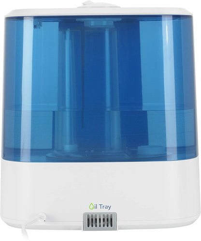 PureGuardian H5175W Top Fill Ultrasonic Cool Mist Humidifier with Aromatherapy Tray, 2 Gallon, 120 Hour Run Time