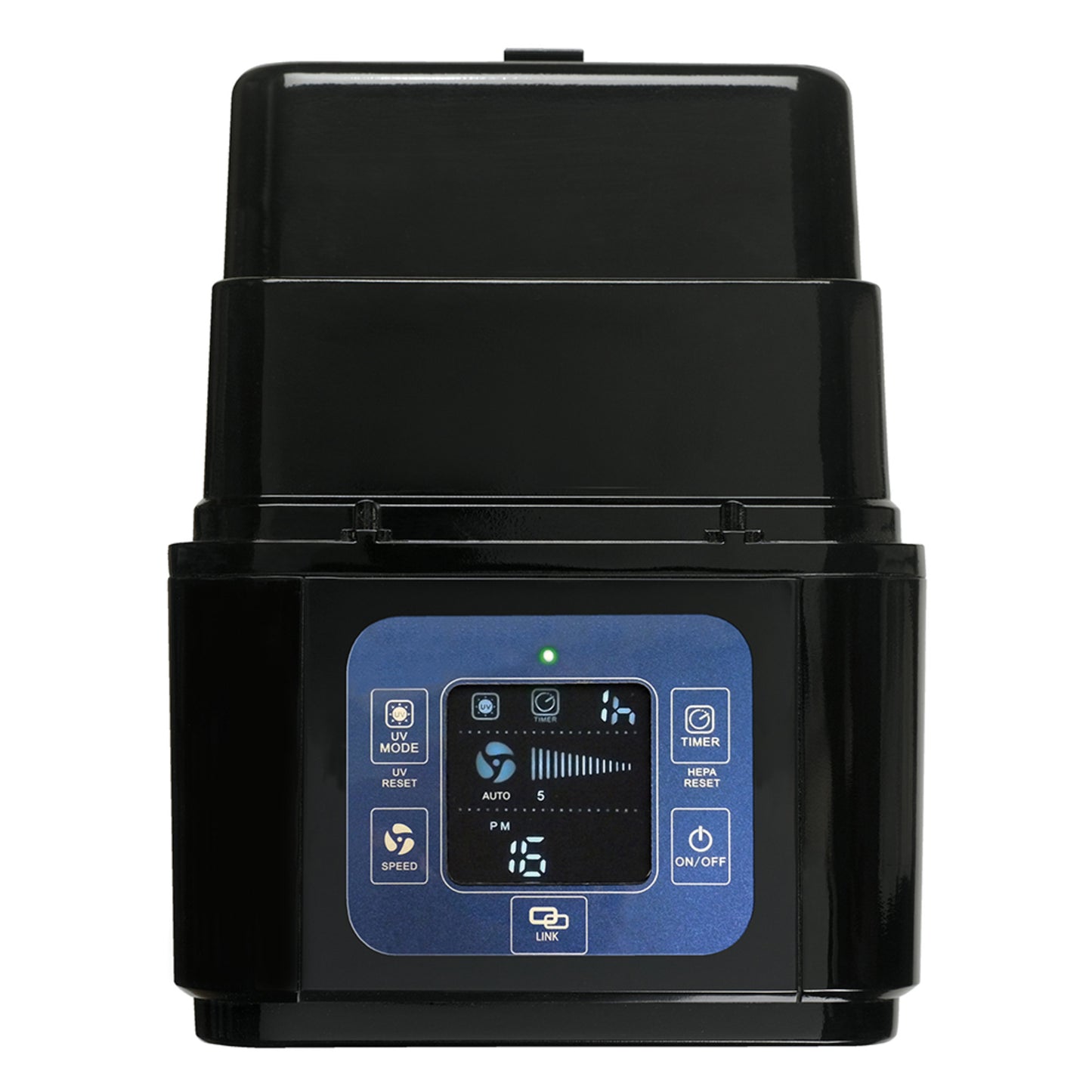 GermGuardian CDAP4500 22" Air Purifier with HEPA Pure Filter and UV-C: Black