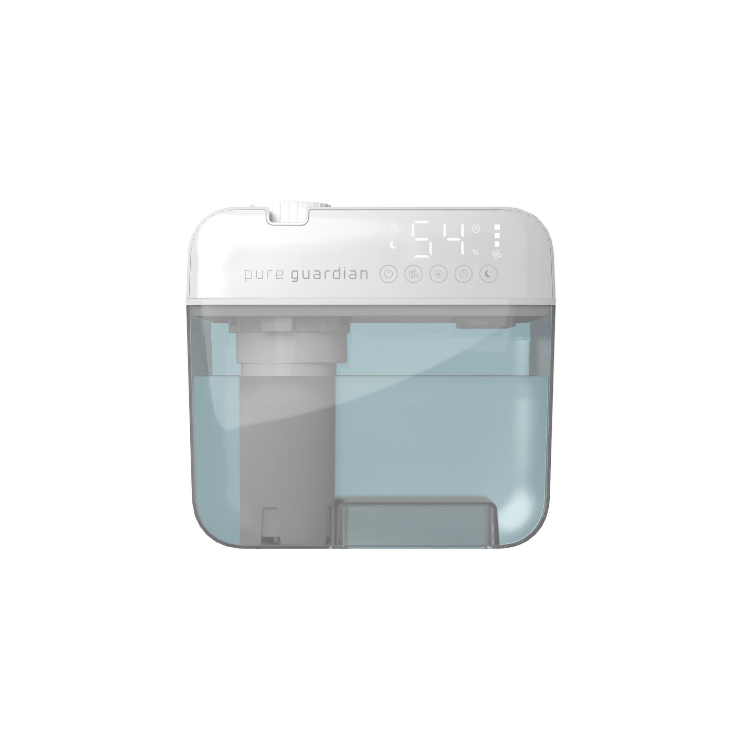 PureGuardian H1050W 1.2 Gallon Cool Mist Ultrasonic Humidifier, White