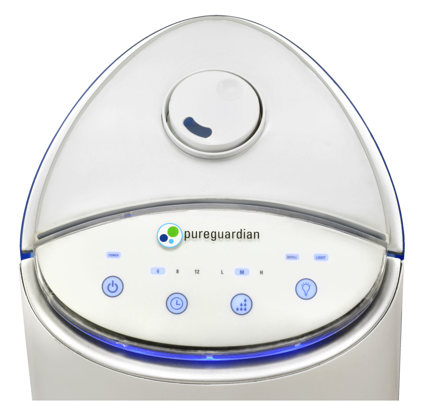 PureGuardian H3200 Ultrasonic Cool Mist Humidifier Tower with Aromatherapy Tray, 1.5-Gallons (white)