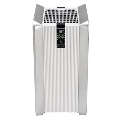 GermGuardian AC6100 PRO HEPA PURE™ 30" Console Air Purifier & Air Quality Monitor (5-speed 4-stage filtration, white)