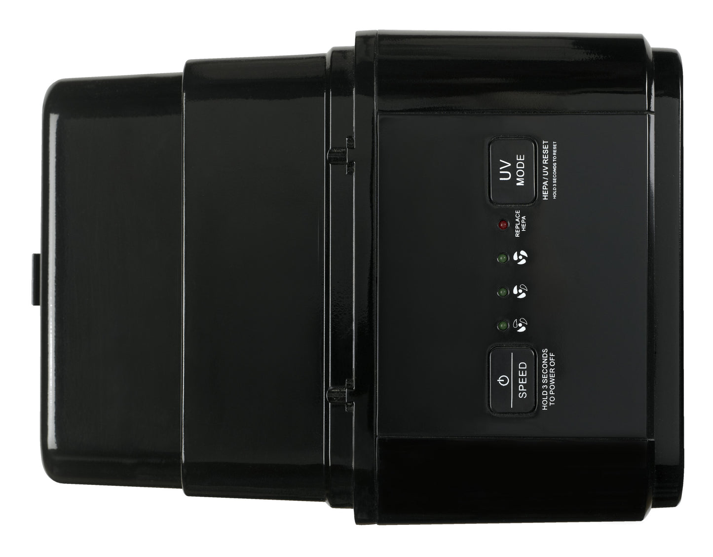 GermGuardian AC4300 Elite Purificateur d'air 5 en 1 avec filtre Pet Pure HEPA, désinfectant UV-C et réduction des odeurs, tour de 22 pouces (noir)