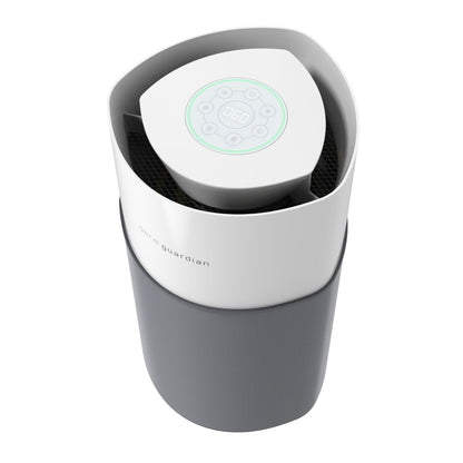 GermGuardian AC3200 AirSafe+ HEPA PURE™ 20" Tower Air Purifier (360° 10-speed 4-stage UV-C filtration, white/gray)